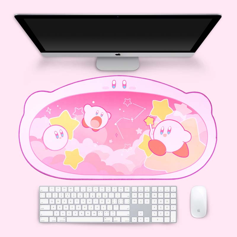 Kirby Gaming Mouse Mat - Kawaii Design