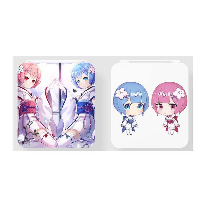 Pink Switch Game Holder 12 Slots Anime Cute Game Cartridge Case (1)