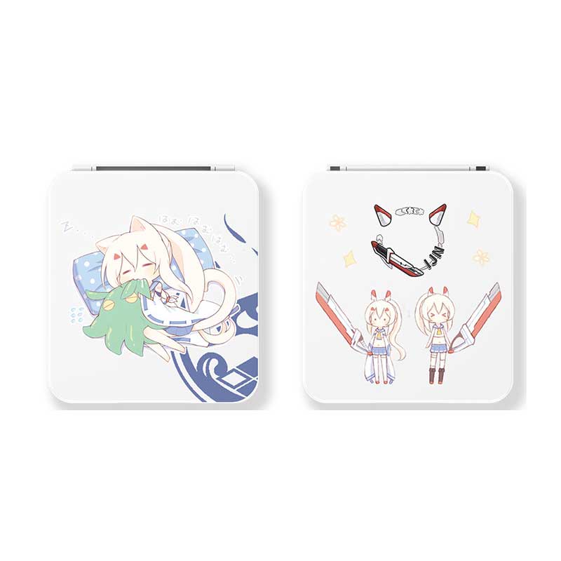 Pink Switch Game Holder 12 Slots Anime Cute Game Cartridge Case (6)