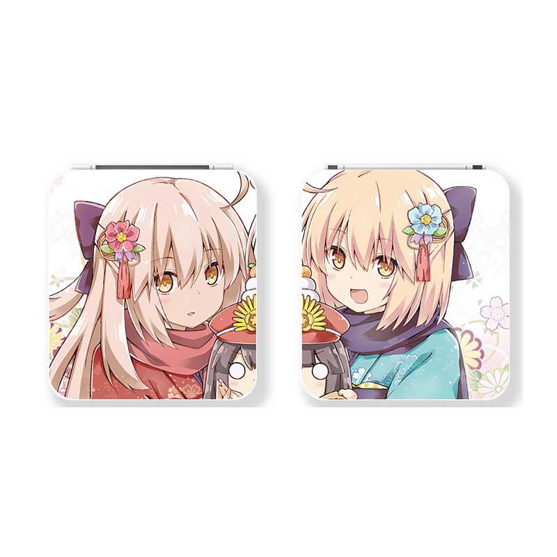 Pink Switch Game Holder 12 Slots Anime Cute Game Cartridge Case (7)