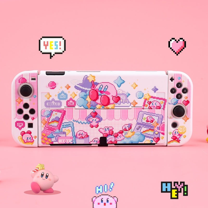 Kawaii Kirby Switch OLED Case