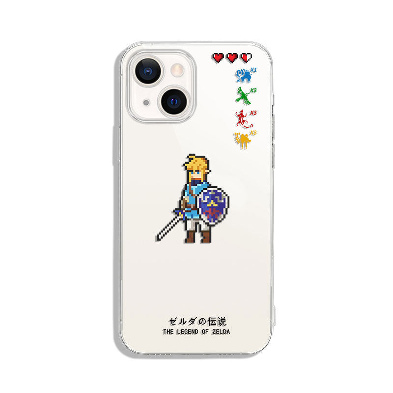 Pixelated Zelda Phone Case Cute Breath of the Wild Pixel Fan Art Korok iPhone  Case – FujiGamer