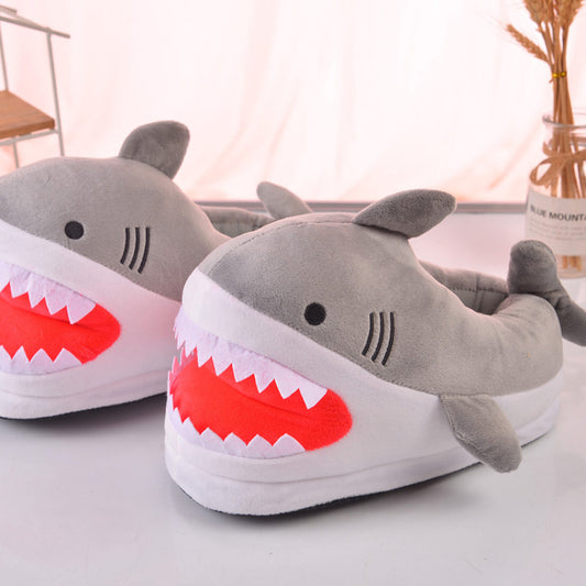 Plush Shark Slippers - Ultimate Comfort & Cuteness