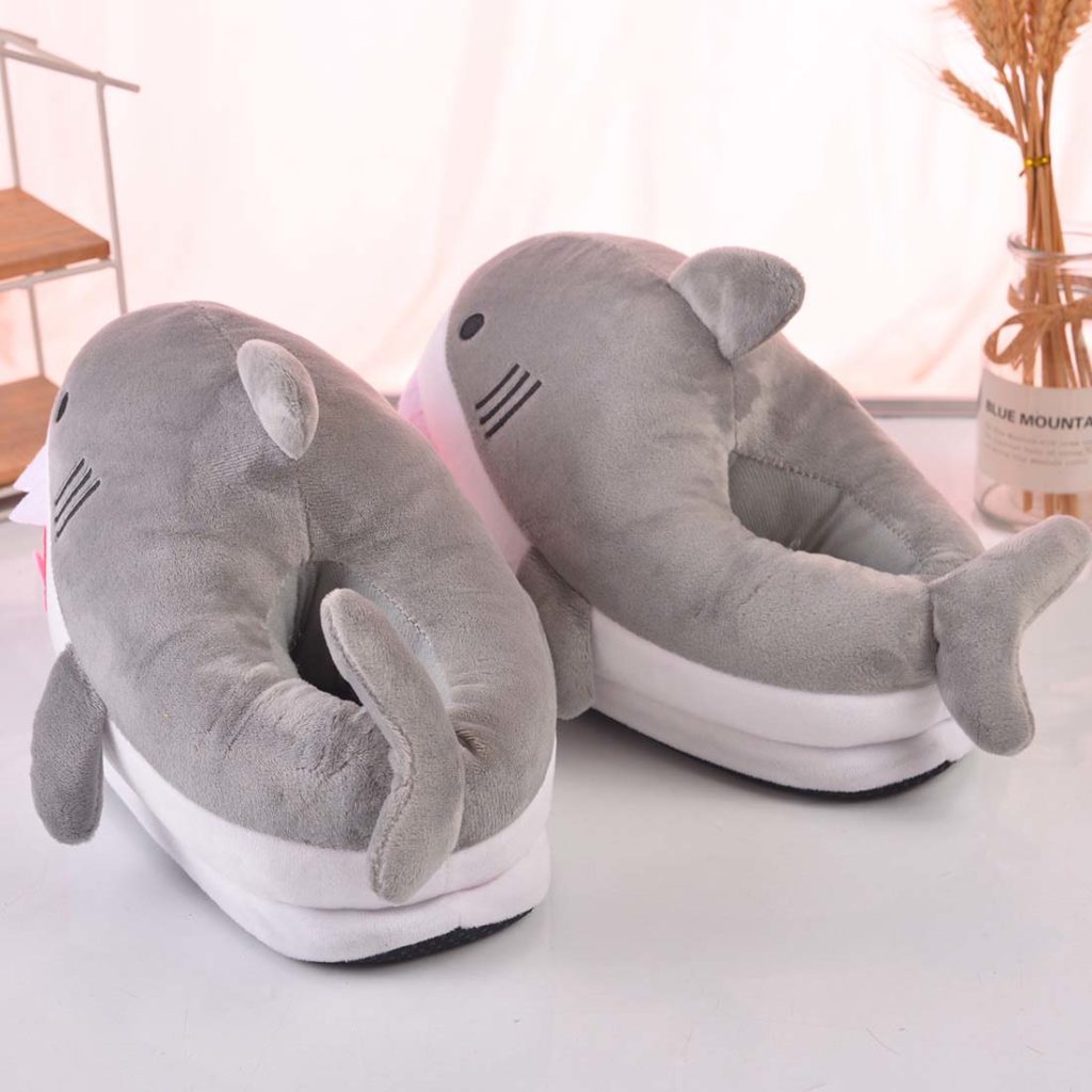 Plush Shark Slippers - Ultimate Comfort & Cuteness