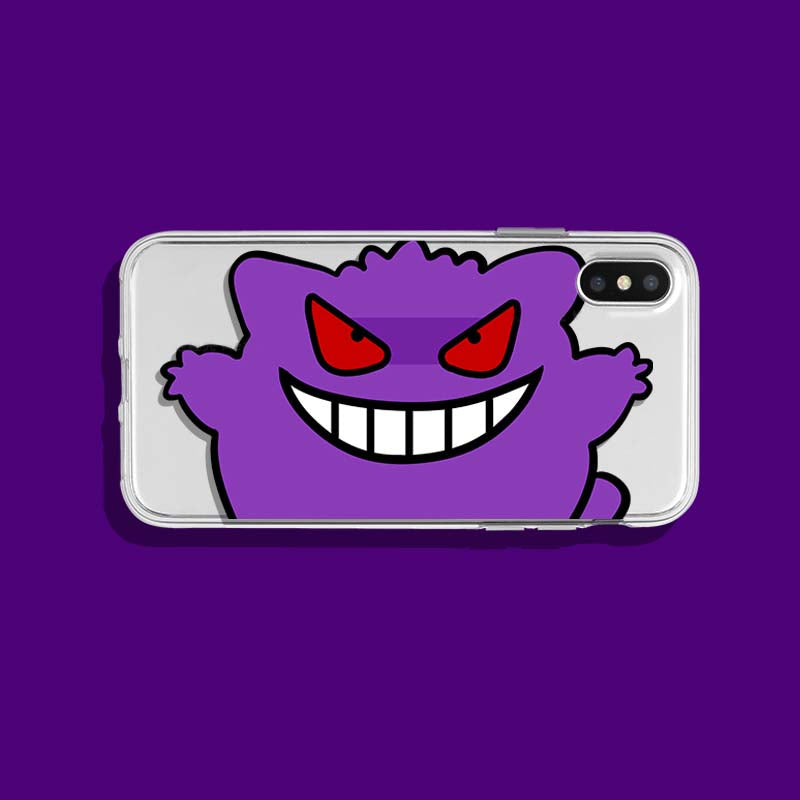 Pokemon Couple Phone Case Gengar iPhone Case Ditto Chibi Pokemon Art (1)
