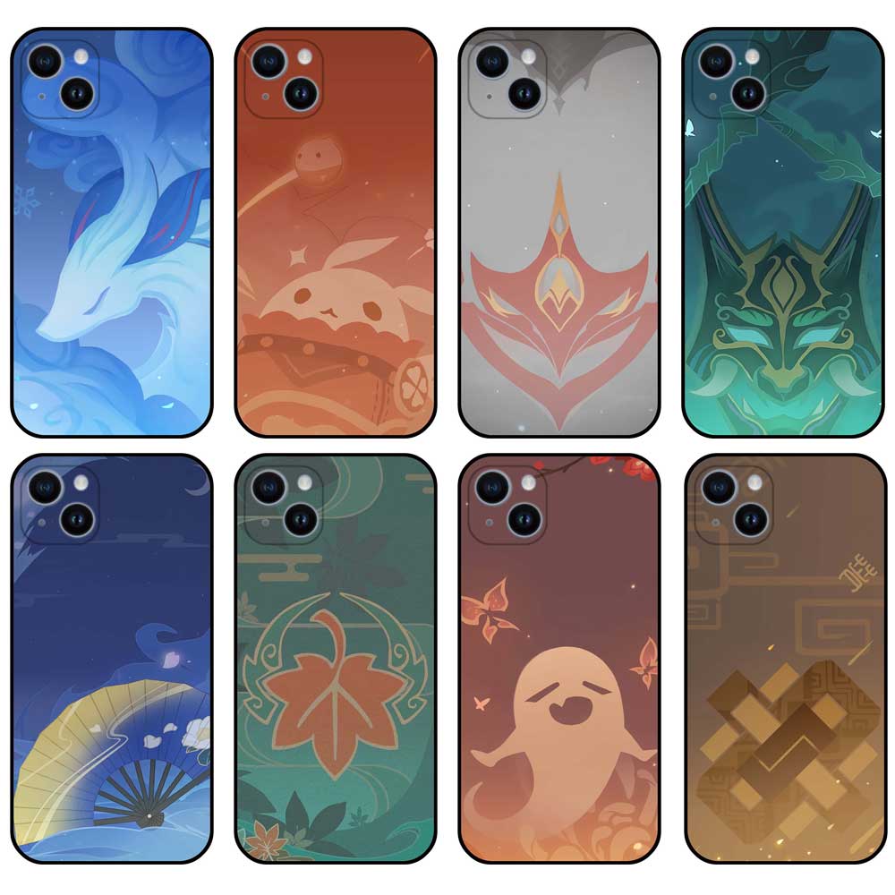 Genshin Impact Namecard Phone Cases