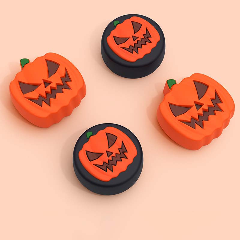 Cute Pumpkin Joystick Caps for Switch