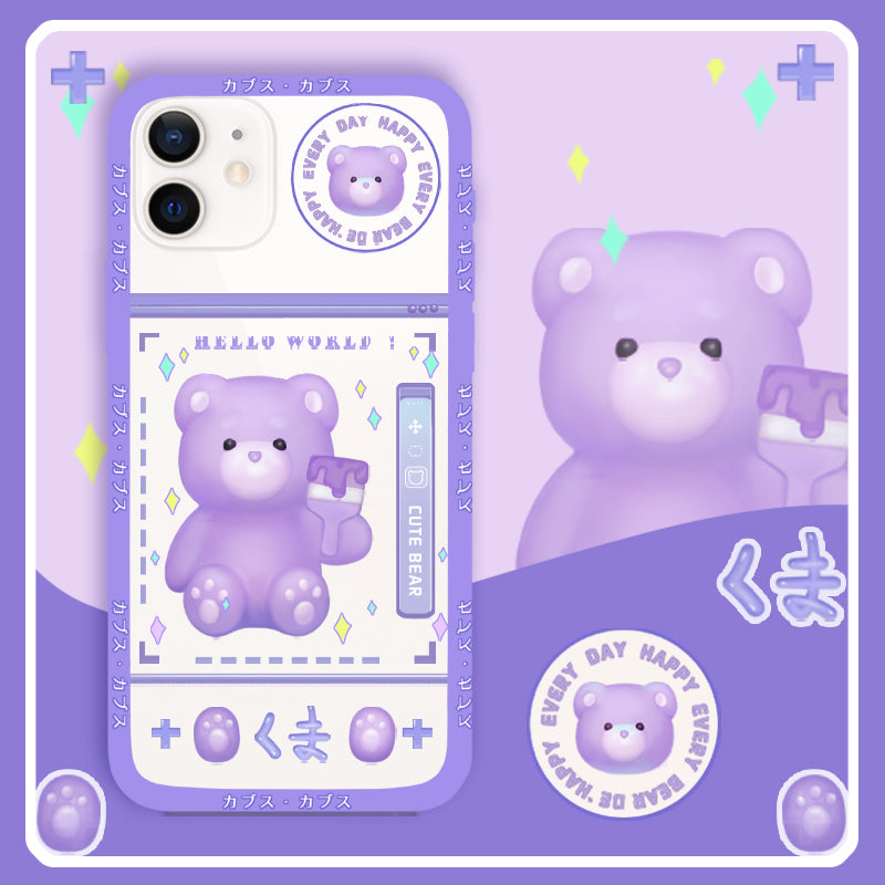 Transparent Gummy Bear Phone Case