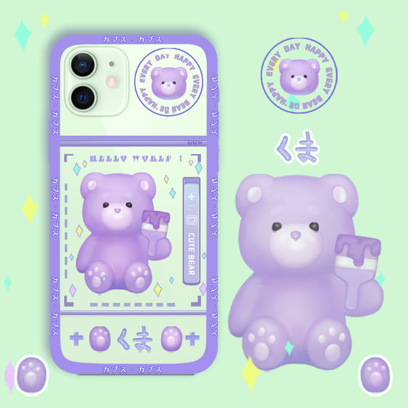 Transparent Gummy Bear Phone Case