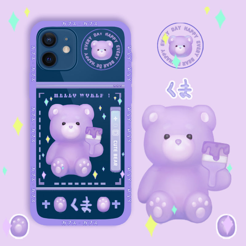Transparent Gummy Bear Phone Case