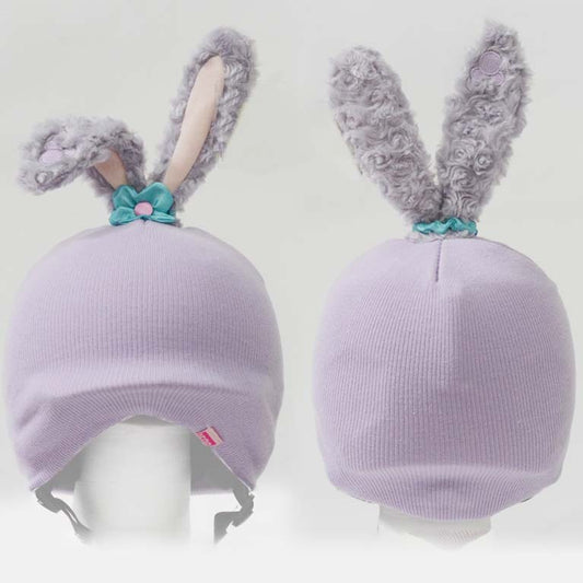 Helmet Rizz Purple Rabbit Helmet Cover