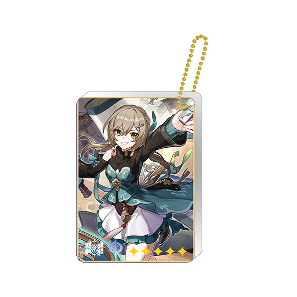 Qingque Honkai Star Rail Acrylic Charm Honkai Star Rail Keychains (23)