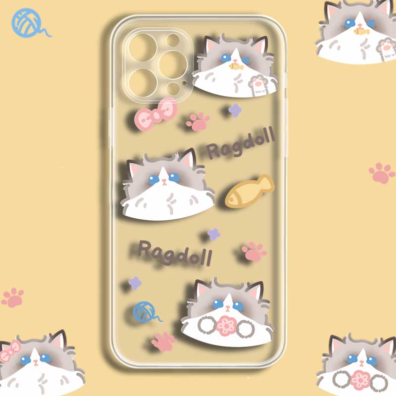 Ragdoll Cat Phone Cases Cute Ragdoll Cat Owner Gifts (7)