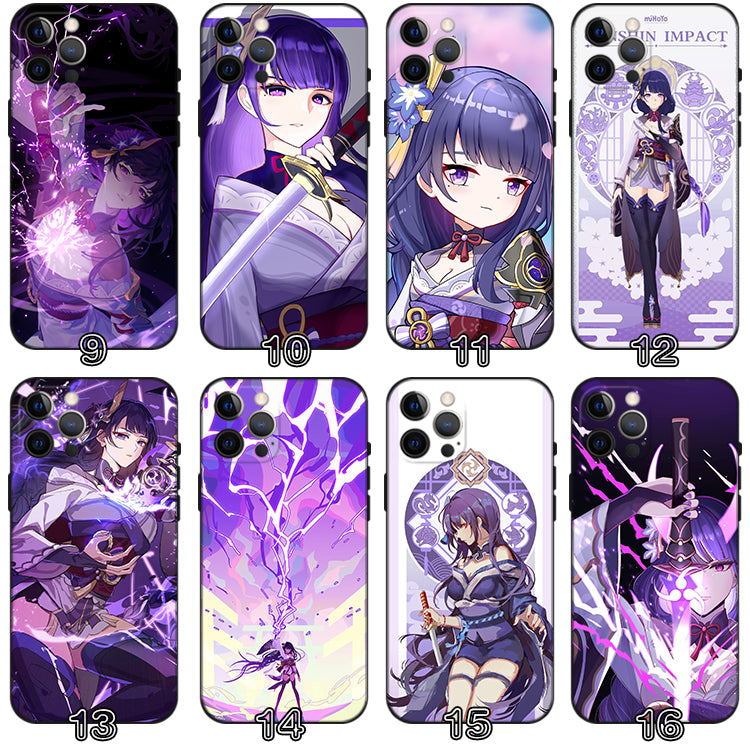 Raiden Shogun Genshin Impact Phone Case