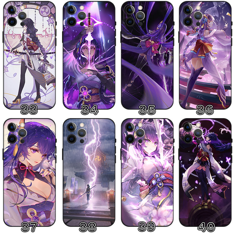 Raiden Shogun Genshin Impact Phone Case