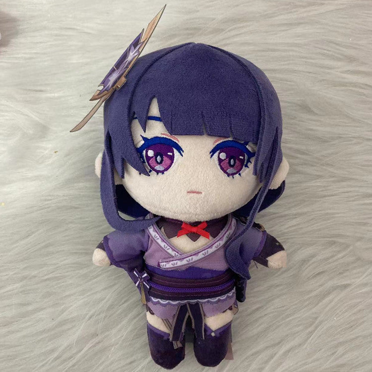 Raiden Shogun Genshin Impact Plush Dolls Genshin Plushie Toys Genshin Decor (95)