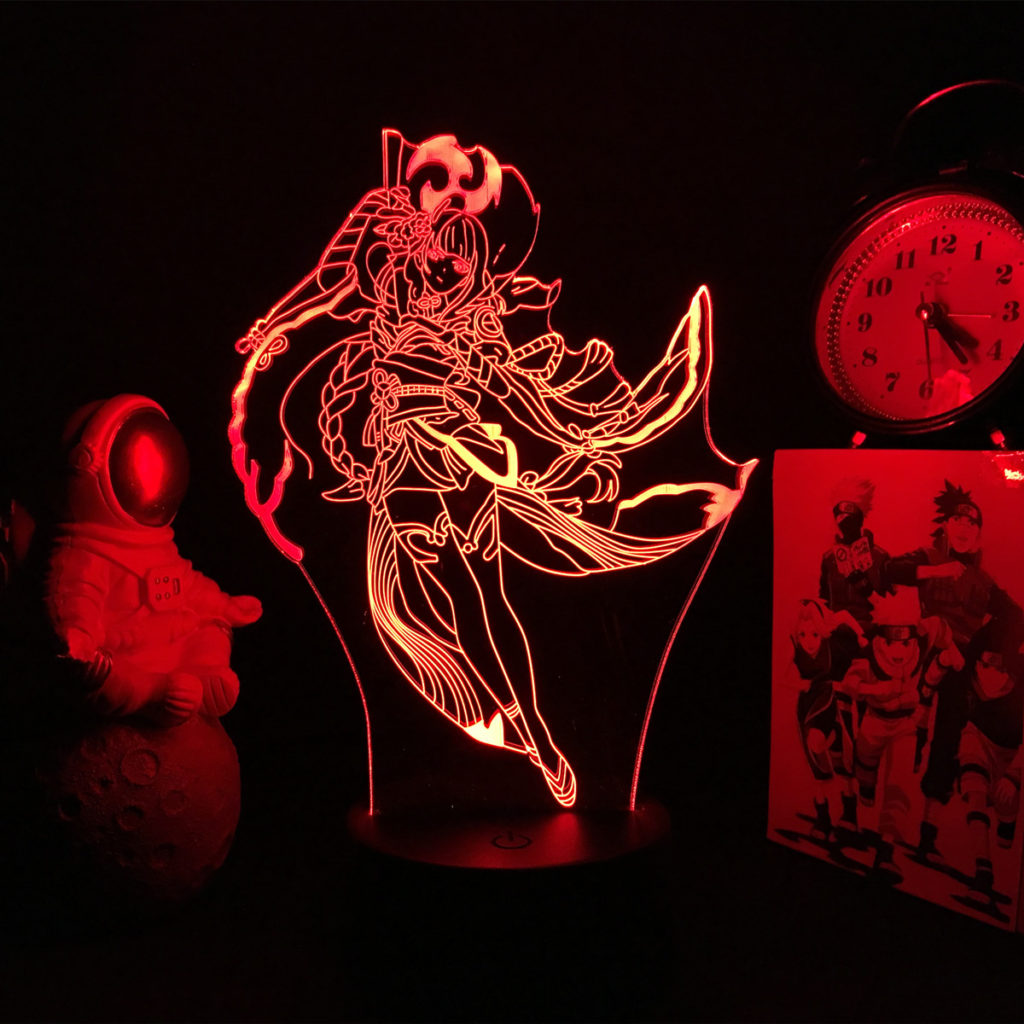 Genshin Impact Zhongli LED Lamp
