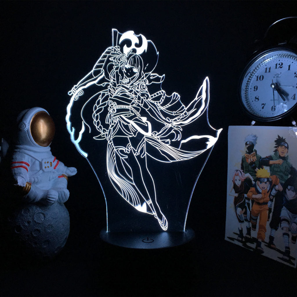 Genshin Impact Zhongli LED Lamp