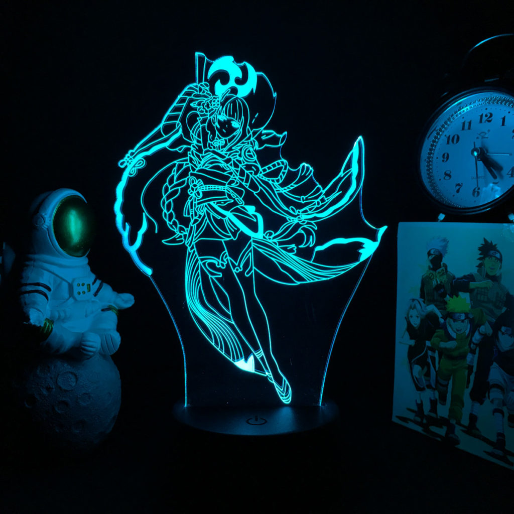 Genshin Impact Zhongli LED Lamp