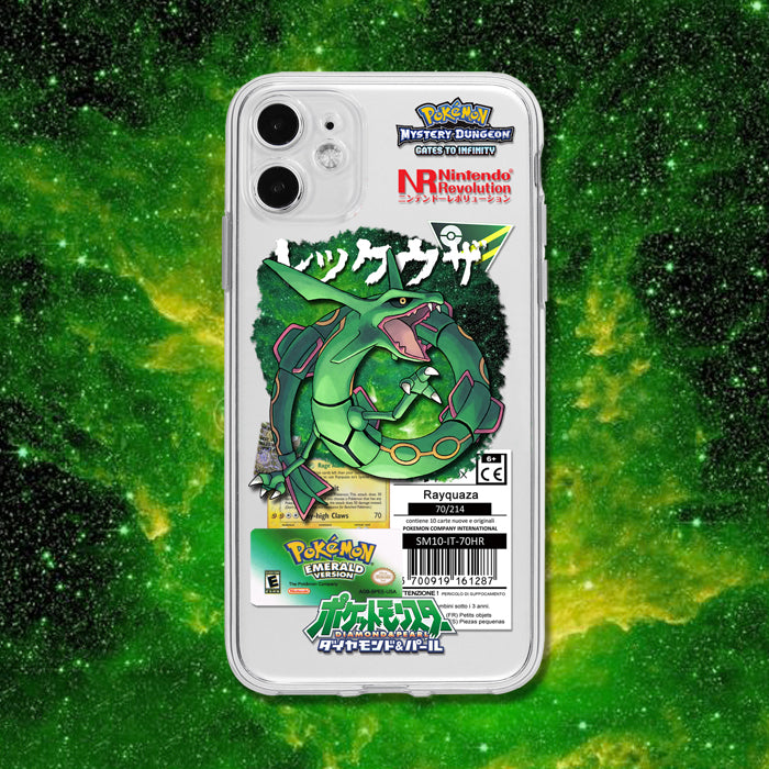 Rayquaza Pokemon Phone Cases Pokemon Lover Gifts Cool Pokemon Merch (2)