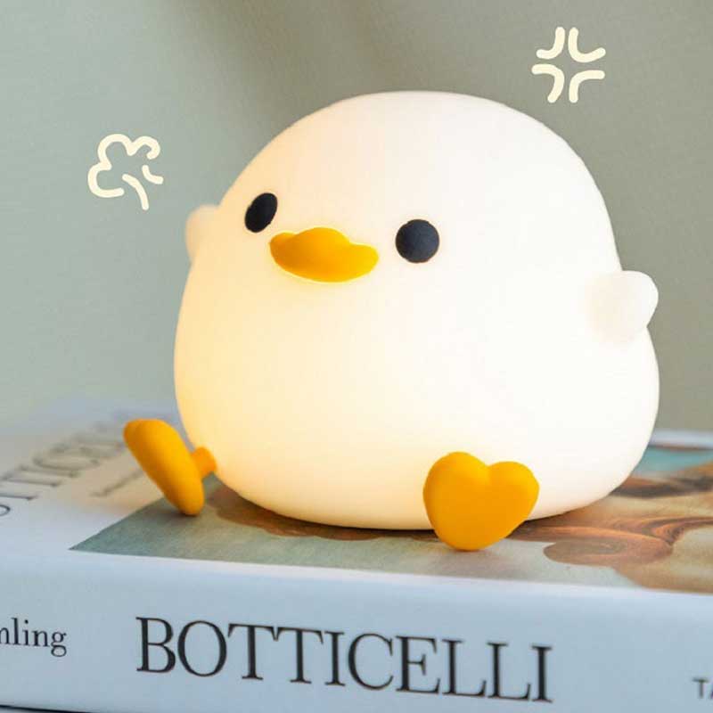 Rechargeable Duck Night Light with Timer
