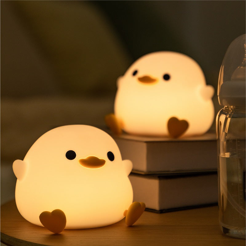Rechargeable Duck Night Light with Timer