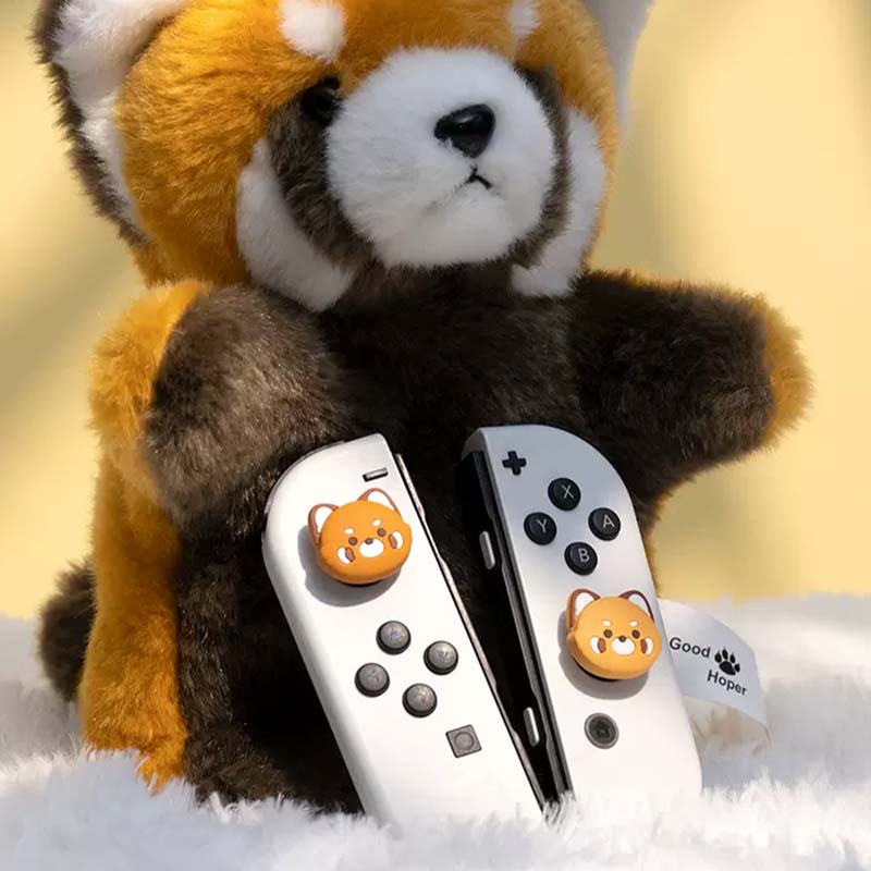 Cute Red Panda Joystick Caps for Switch