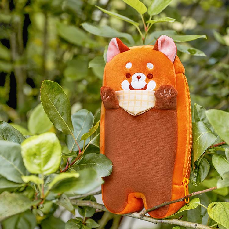 Red Panda Pencil Case - Cute and Functional