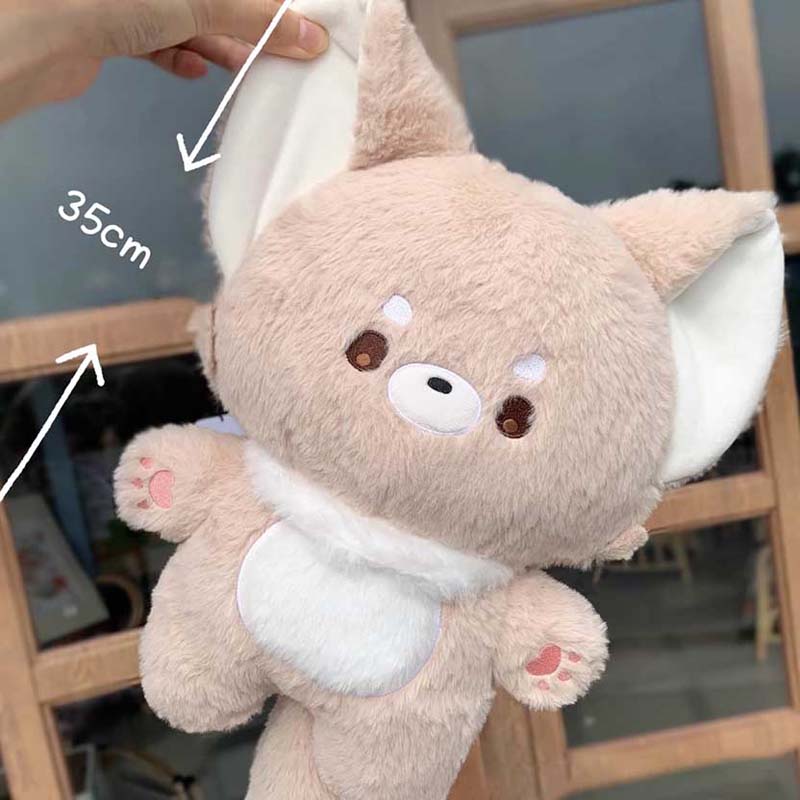 Animal Plushies: Red Panda & Fox