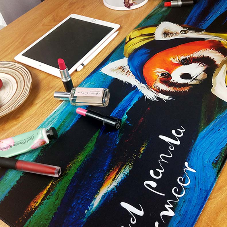 Red Panda Mouse Pad with Art