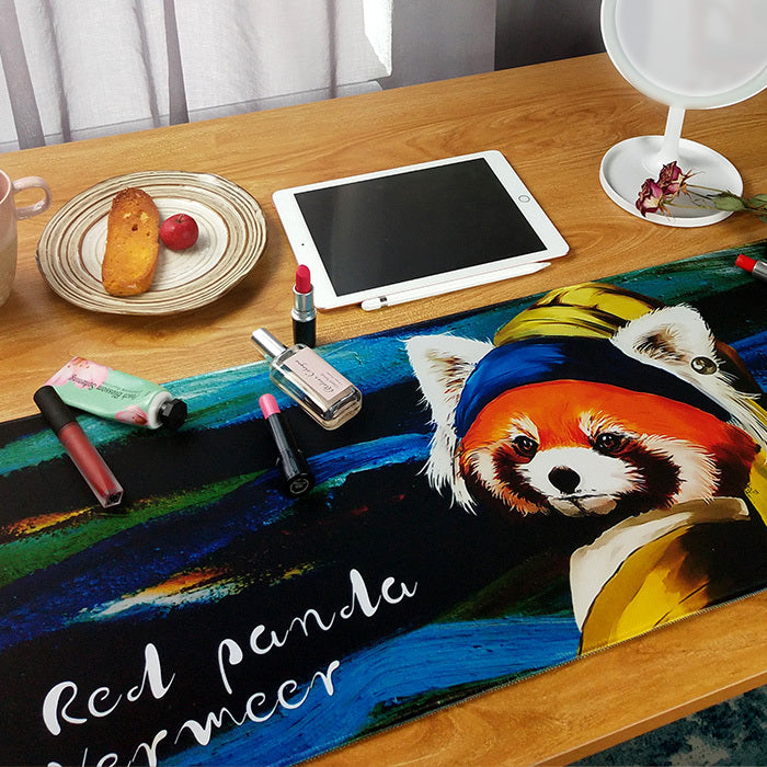 Red Panda Mouse Pad with Art