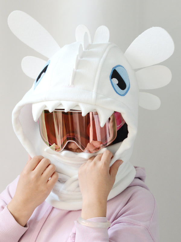 Adorable Bear Ski Balaclava with 3-in-1 Functionality