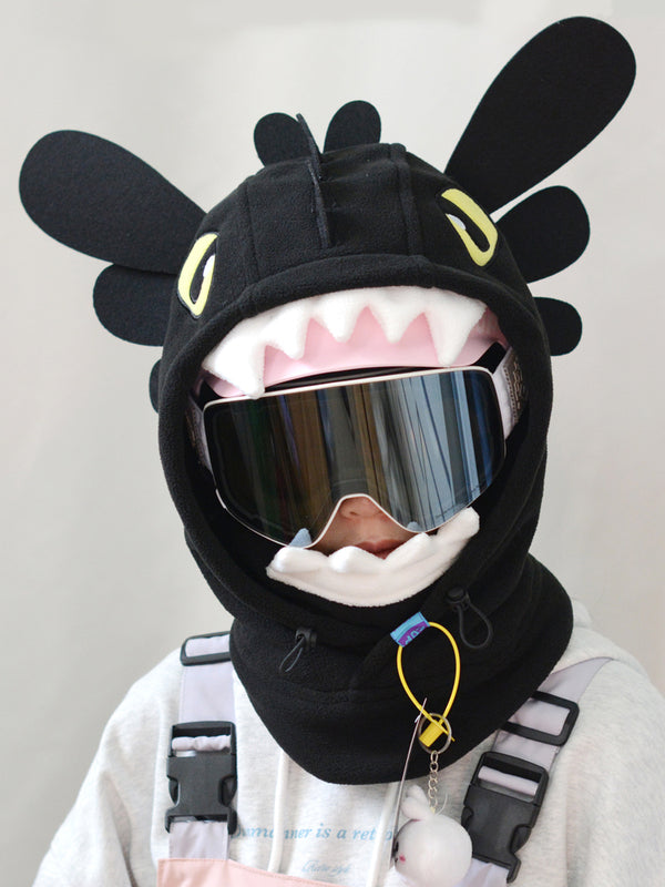 Adorable Bear Ski Balaclava with 3-in-1 Functionality
