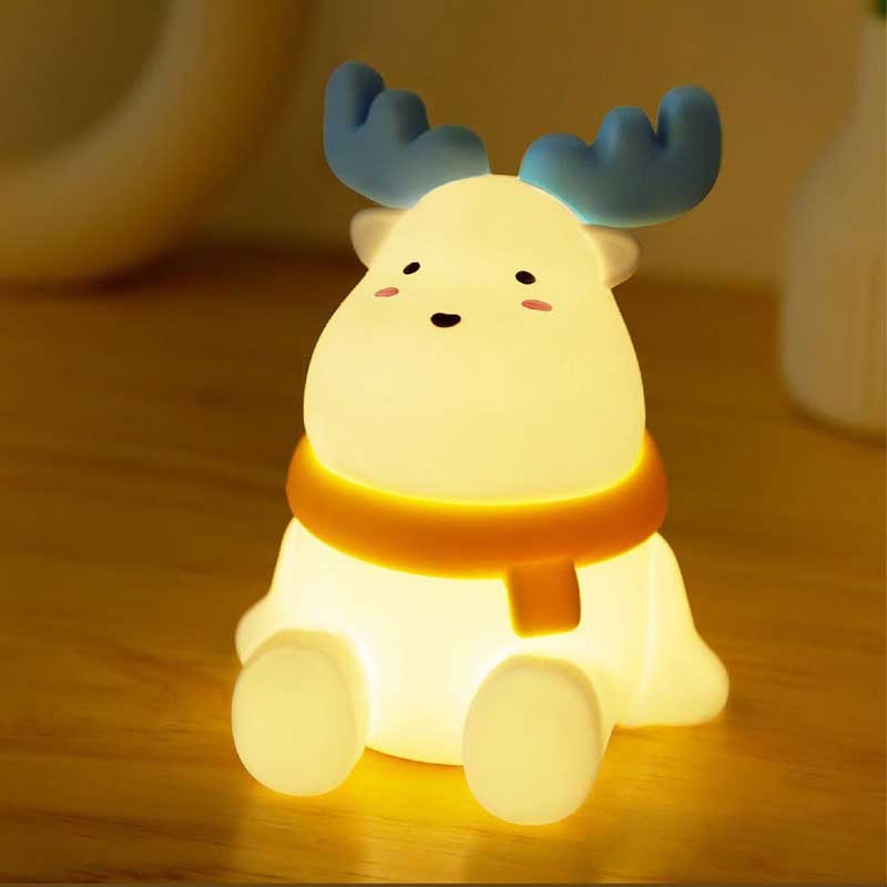 Reindeer LED Night Light: Whimsical, Customizable, Timer