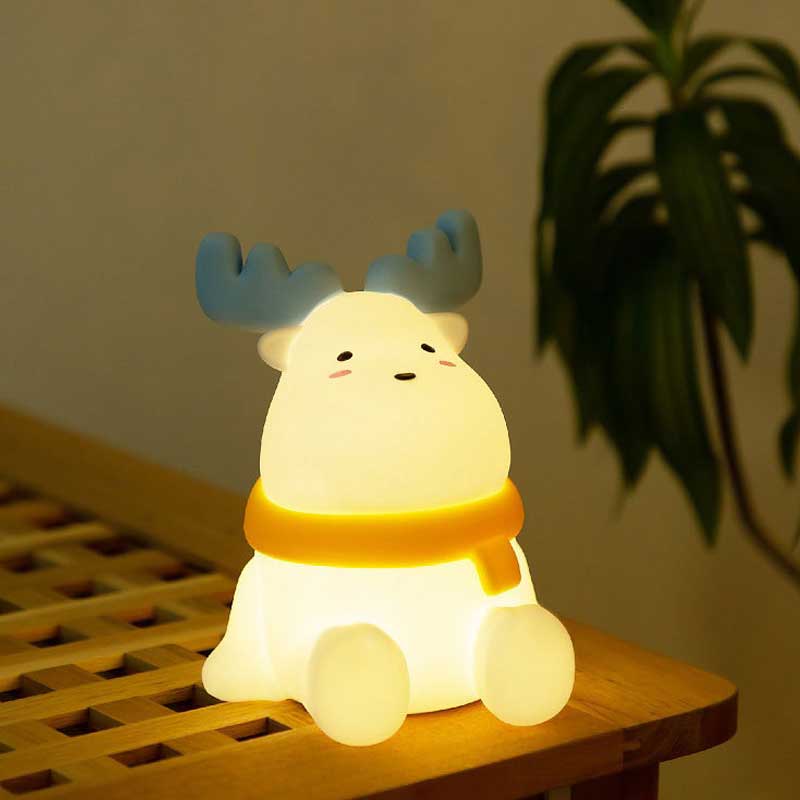 Reindeer LED Night Light: Whimsical, Customizable, Timer
