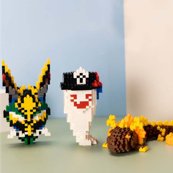 Genshin Impact Toy Figure Building Set