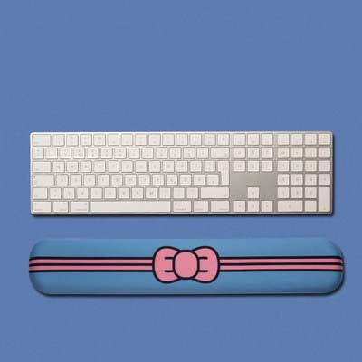 Ribbon Cute Keyboard Wrist Rest Kawaii Bow Tie Keyboard Pad Kawaii Accessories (12)