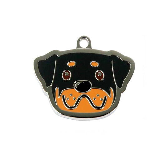 Rottweiler Dog ID Tag with Engraving
