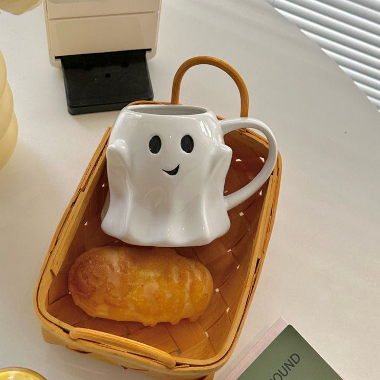 Cute Ghost Ceramic Mug for Gifting