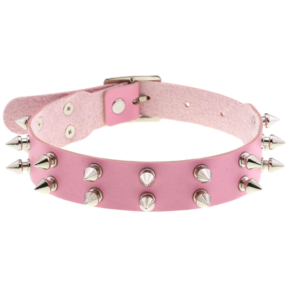 Light pink choker with various options
