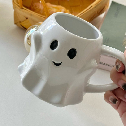 Cute Ghost Ceramic Mug for Gifting
