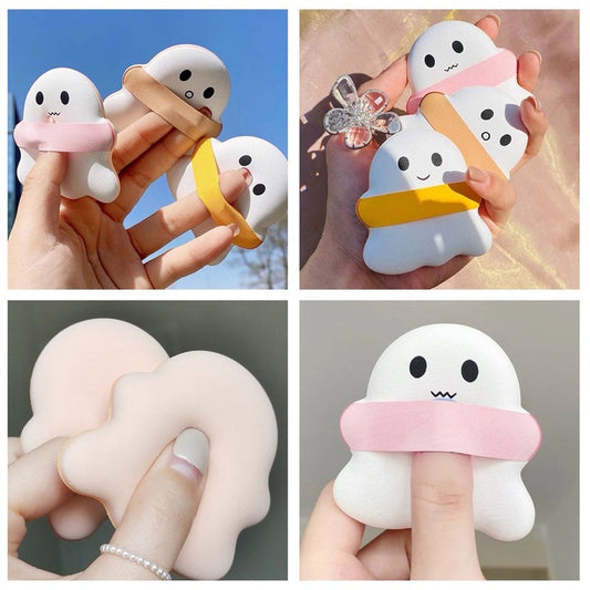 Ghostly Puff Sponge for Haunting Beauty