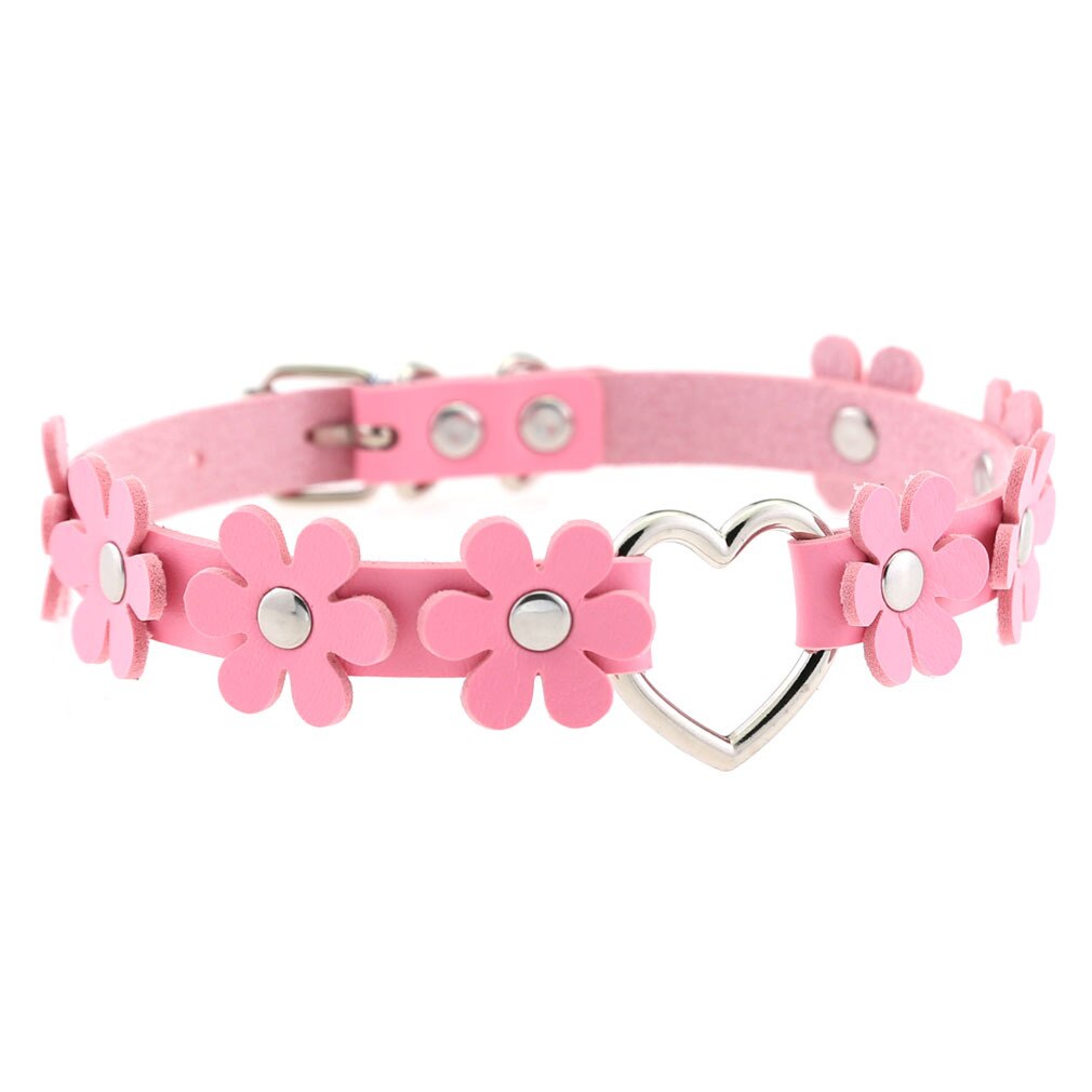 Light pink choker with various options