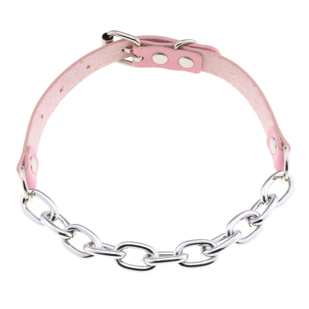 Light pink choker with various options