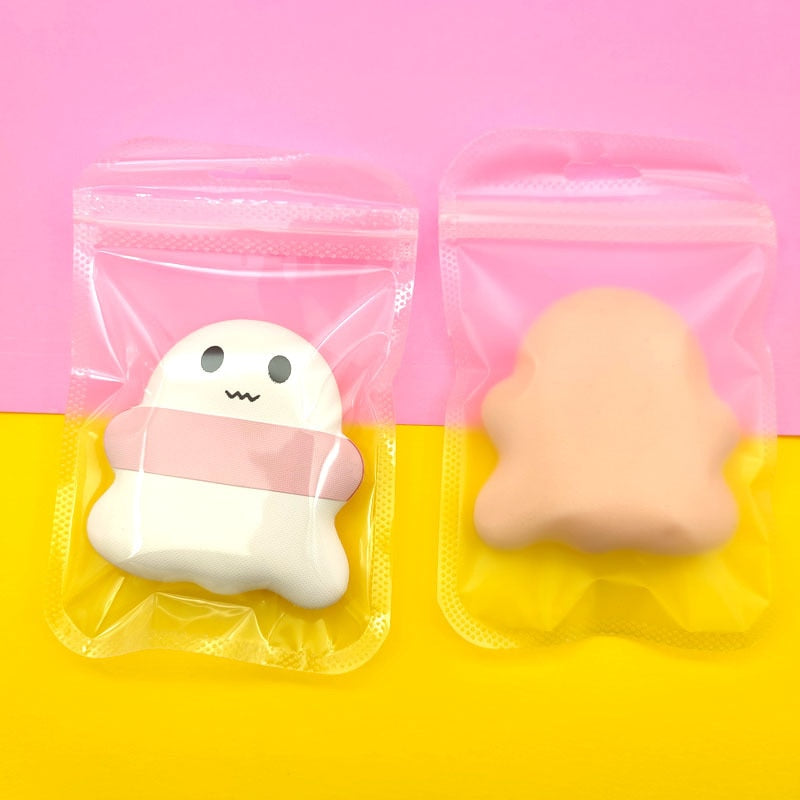 Ghostly Puff Sponge for Haunting Beauty