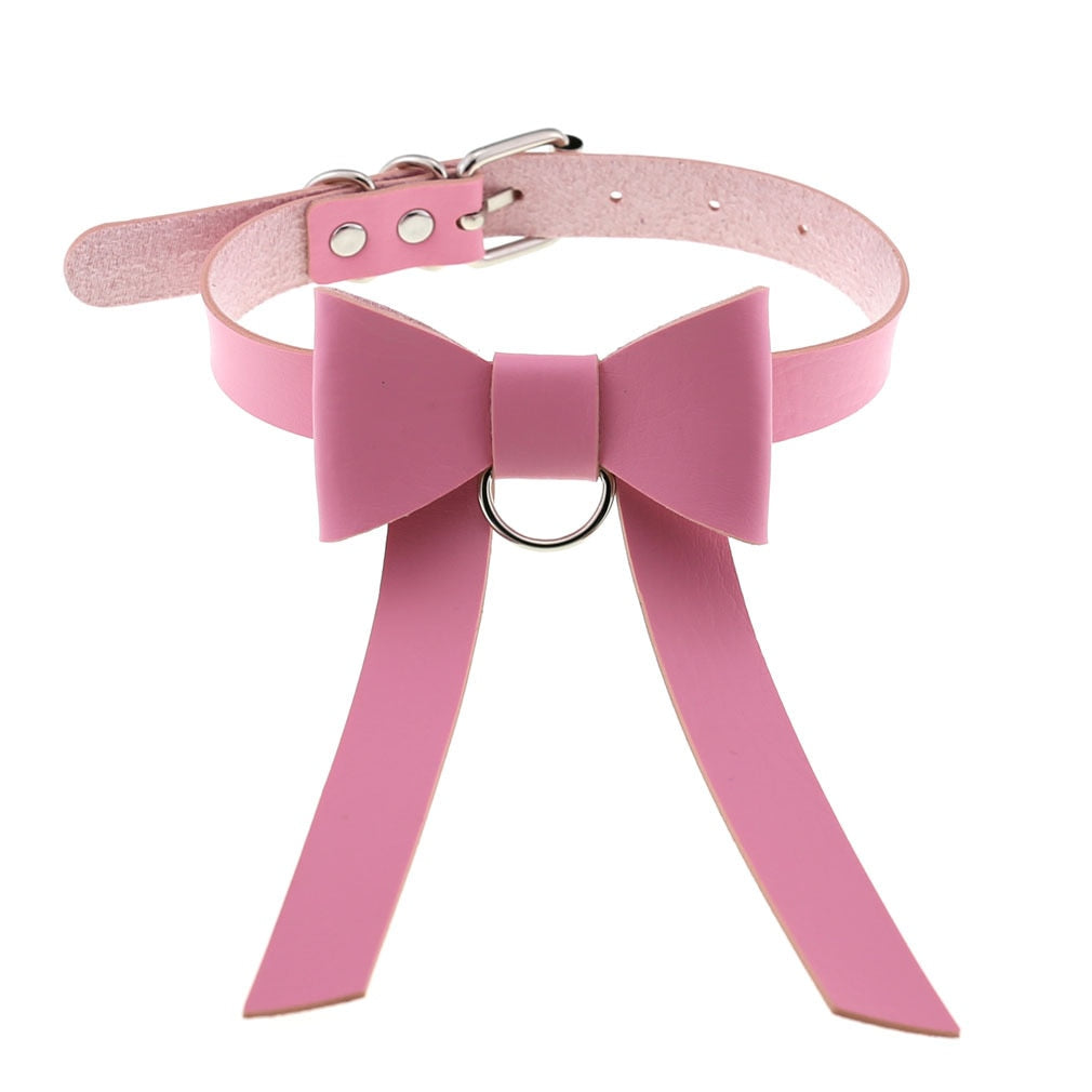 Light pink choker with various options