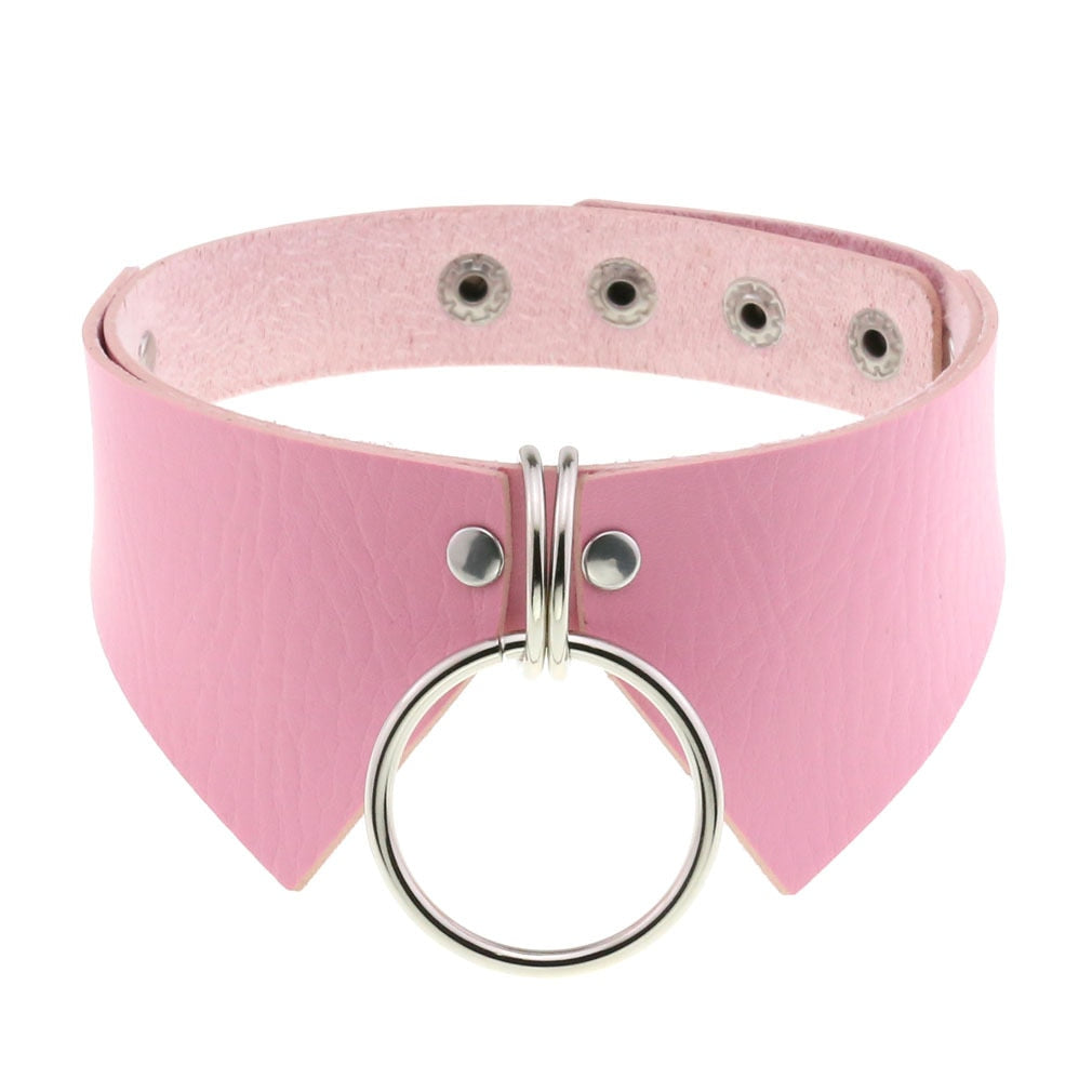 Light pink choker with various options