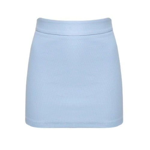 Blue & Cream Cute Bear Knitted Set