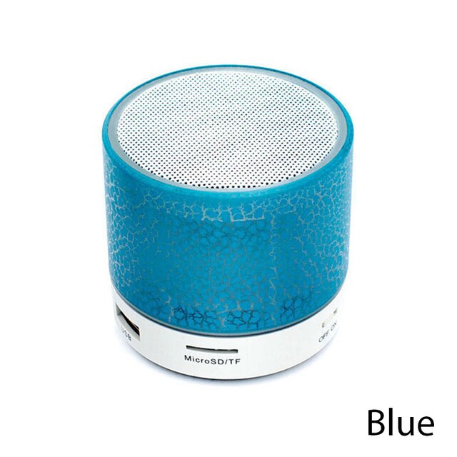 Crack LED Bluetooth Speaker - Portable, Colorful