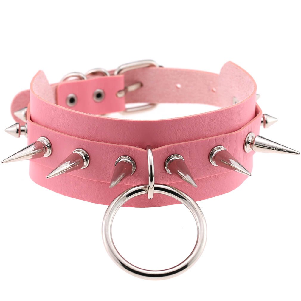 Light pink choker with various options